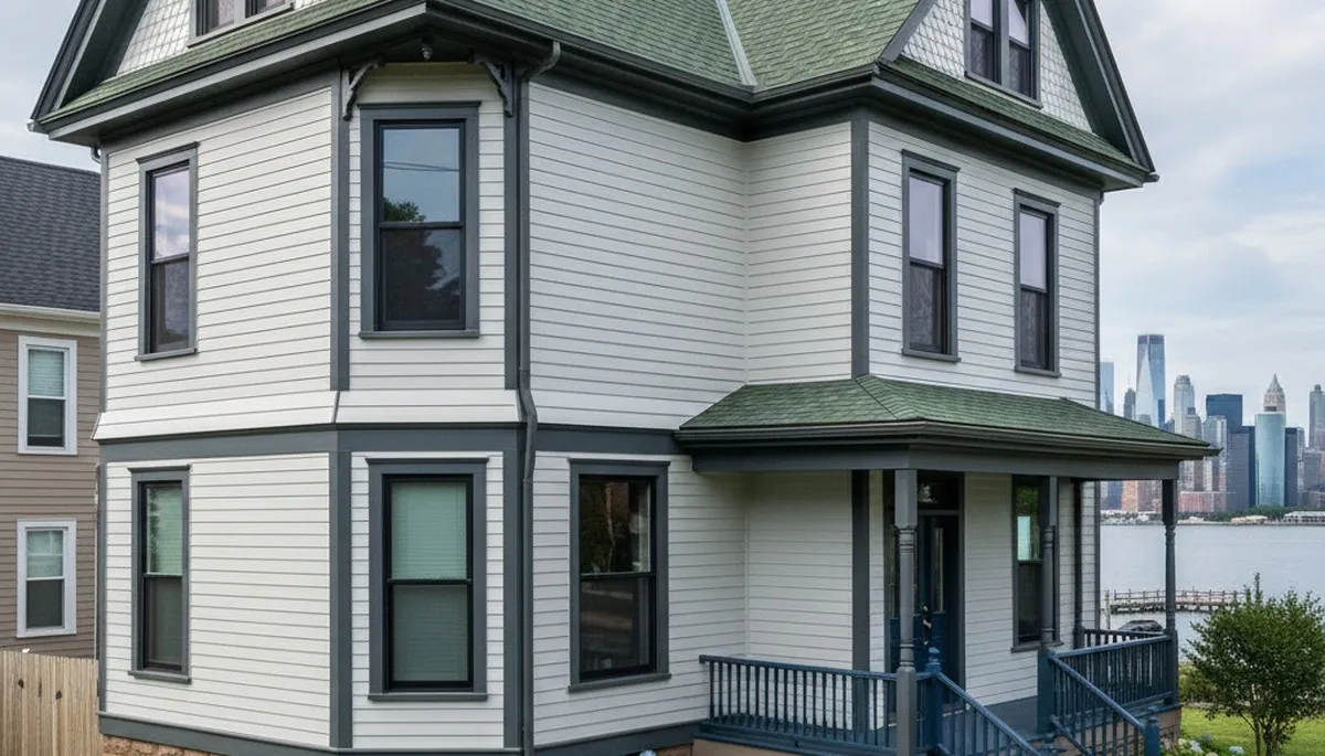 Freshly painted Staten Island home exterior with smooth, weather-resistant finish by local painting experts