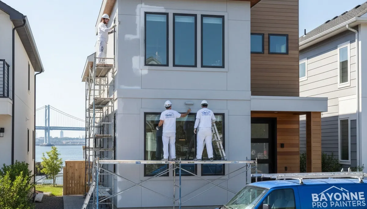 Professional house painters providing residential exterior painting in Staten Island, NY