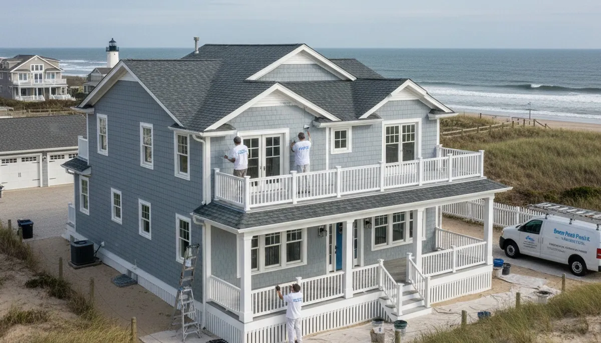 Professional house painting service in Staten Island, NY for residential exterior painting projects