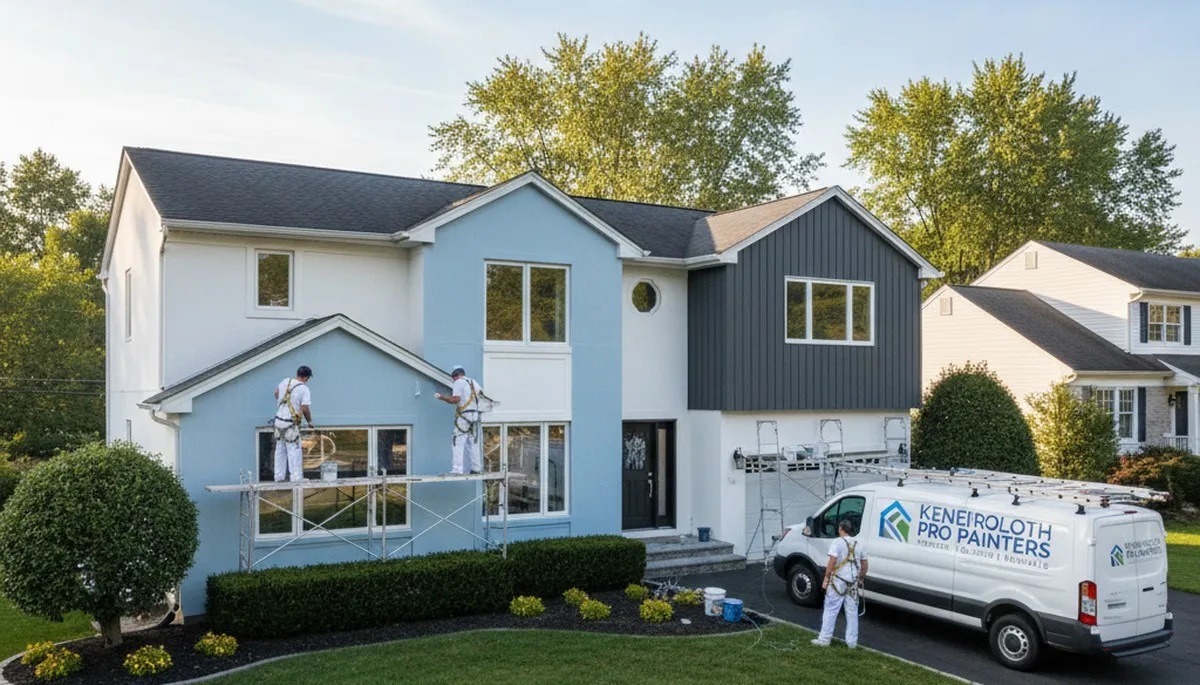 Professional house painters serving Staten Island NY homes with expert exterior and interior painting