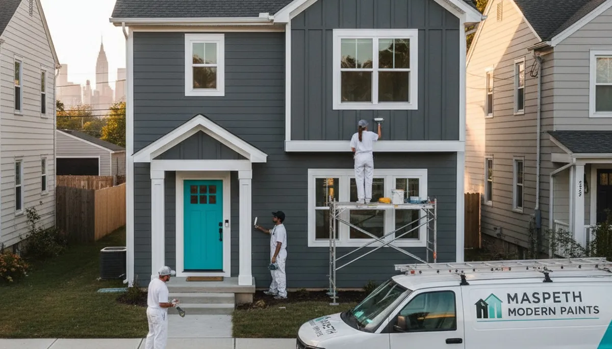 House painters serving Staten Island, NY, for residential interior and exterior painting services