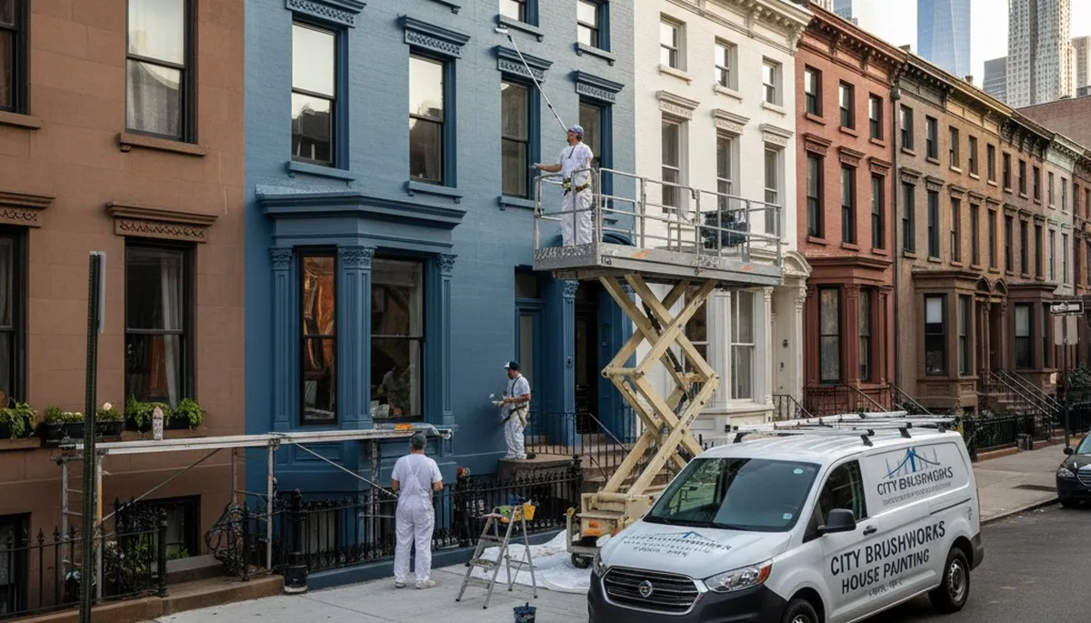 House painting services in Staten Island, NY for residential exterior and interior projects