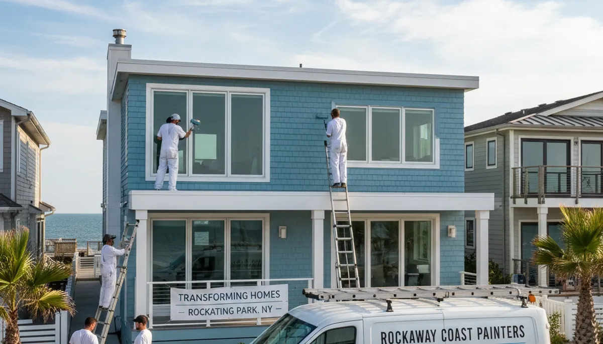 Professional house painting service in Staten Island, NY for interior and exterior homes