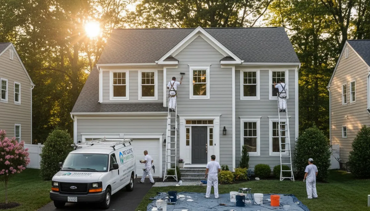 Professional house painting service in Staten Island NY exterior home painters